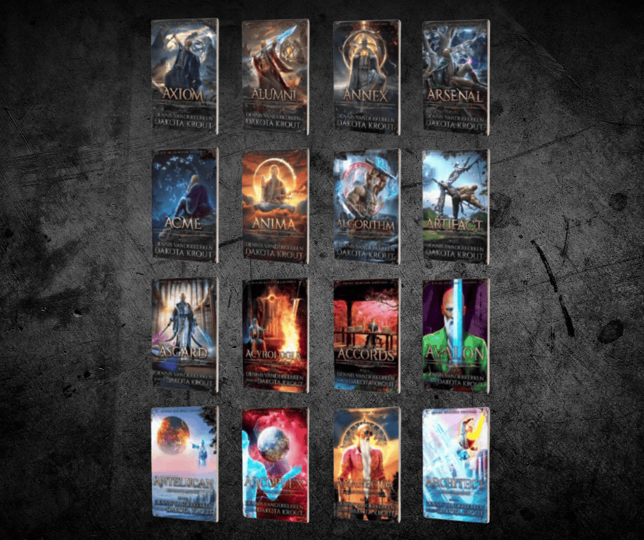 Artorian's Archives Signed Paperback Collection (16 books)