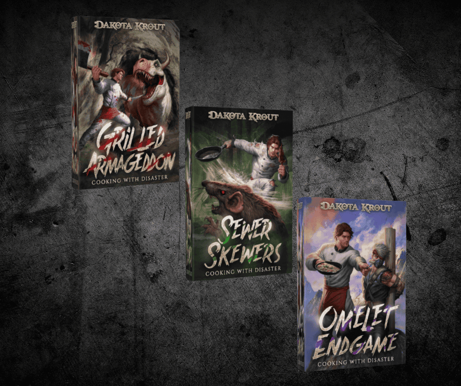 Cooking with Disaster Signed 3 Book Set