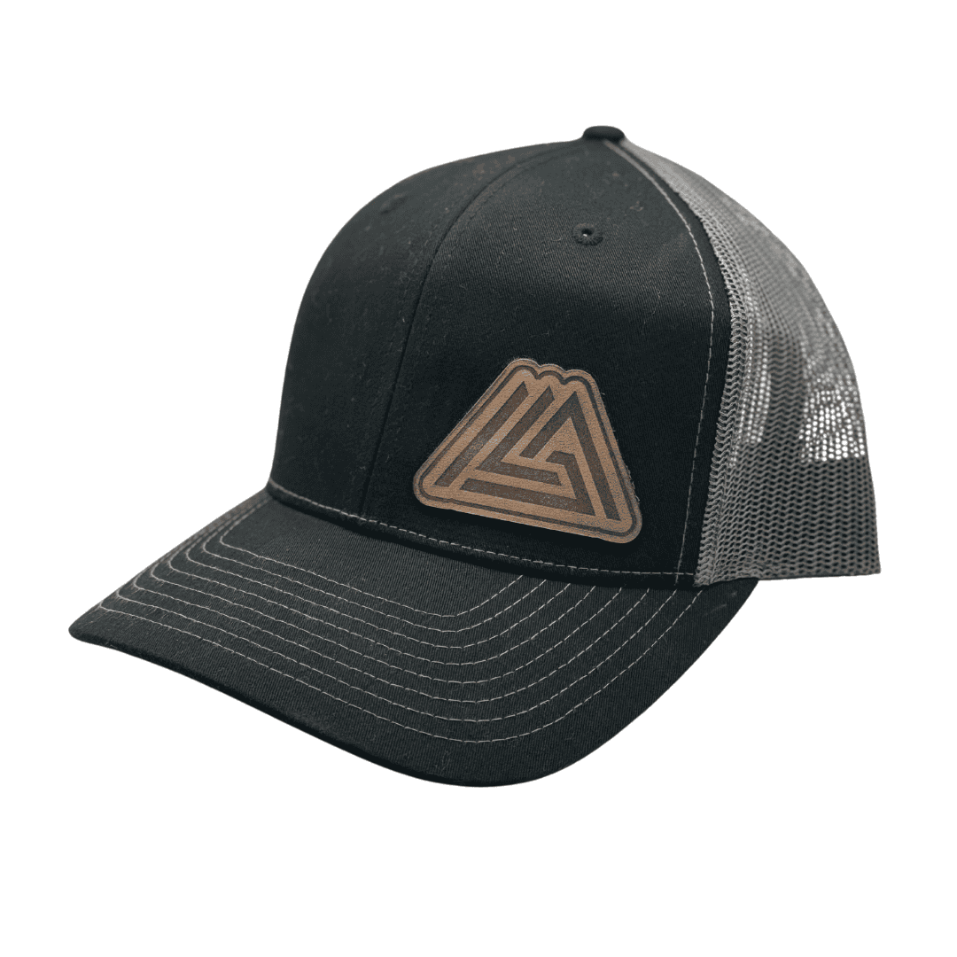 Mountaindale Press Leather Logo Hat