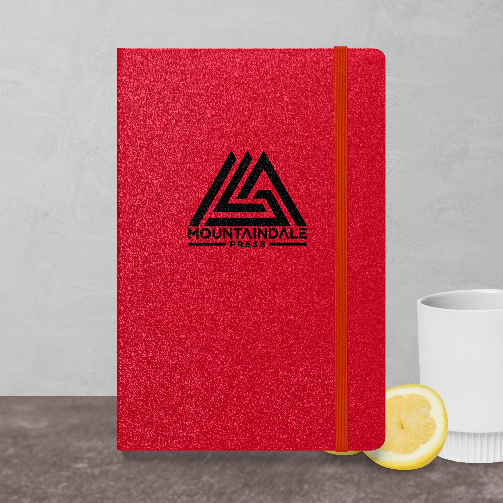 Hardcover bound notebook