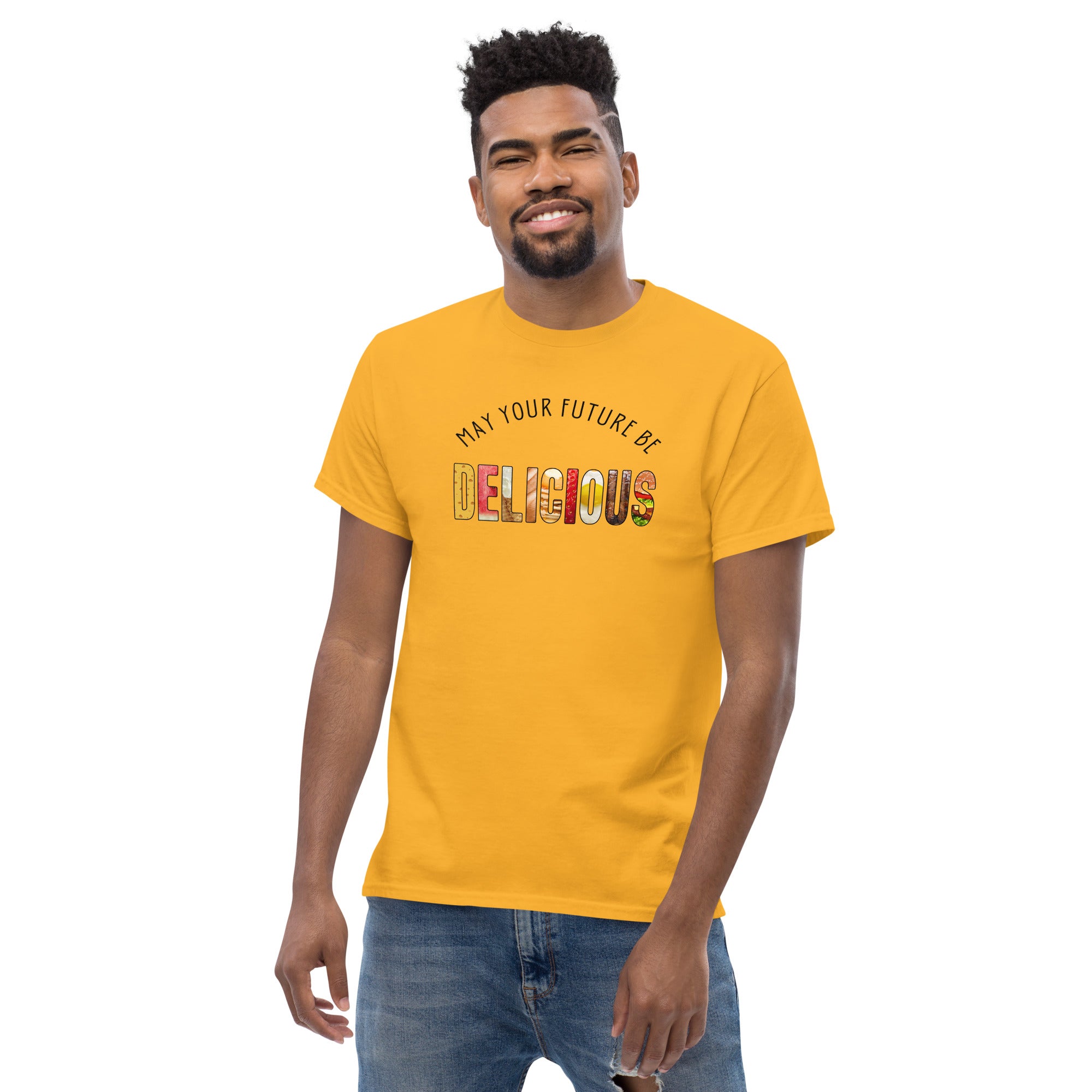 May Your Future Be Delicious Men's classic tee