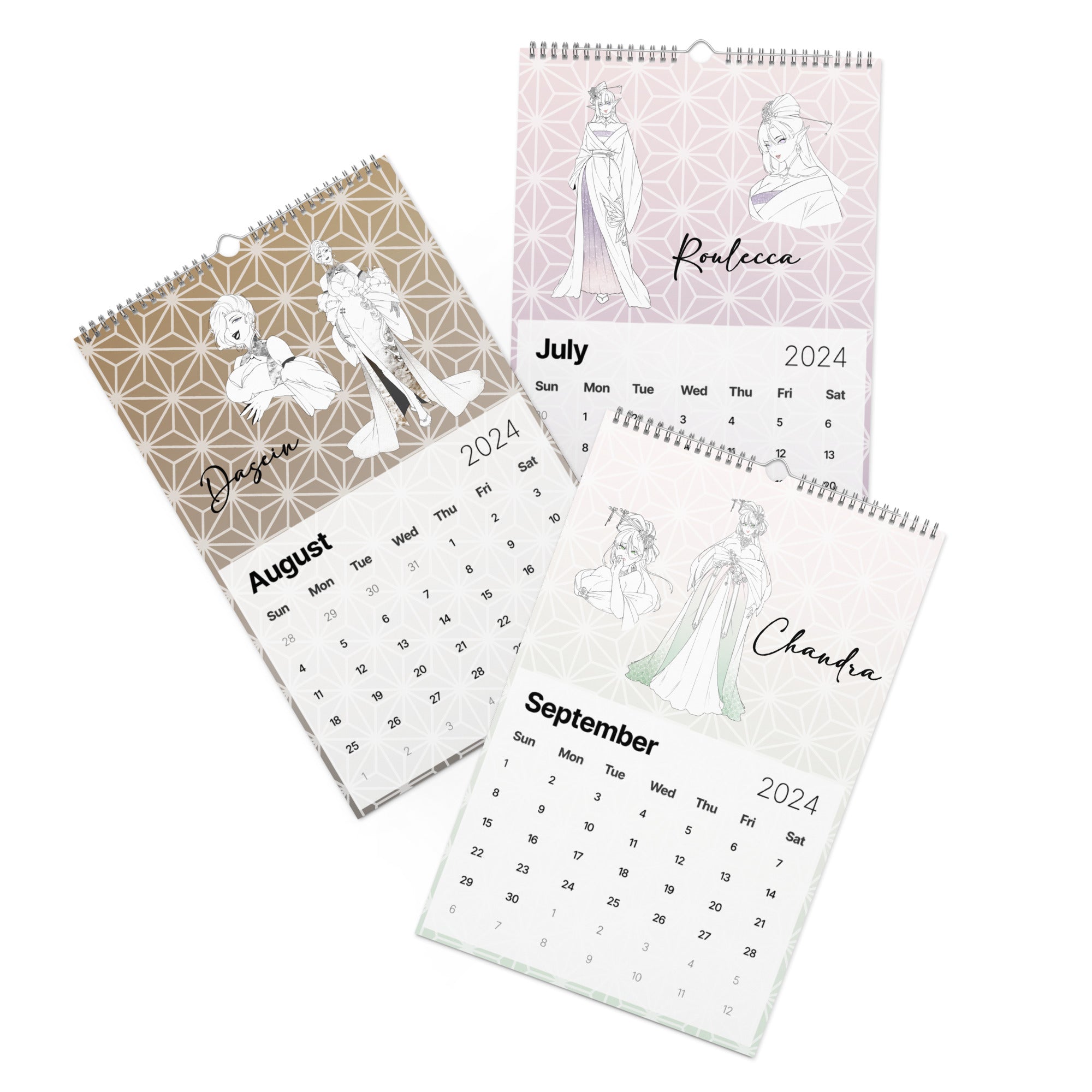 The Powerful Women of Artorian's Archives 2024 Wall Calendar