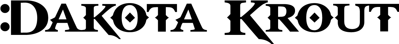 :Dakota Krout logo merch