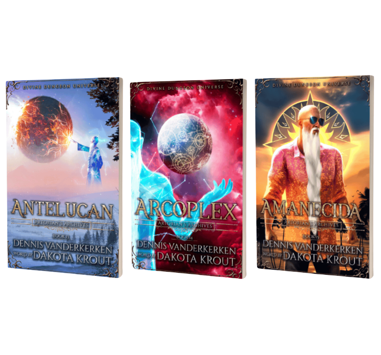 Artorian's Archives Signed Paperback Set (Books 13, 14, 15)