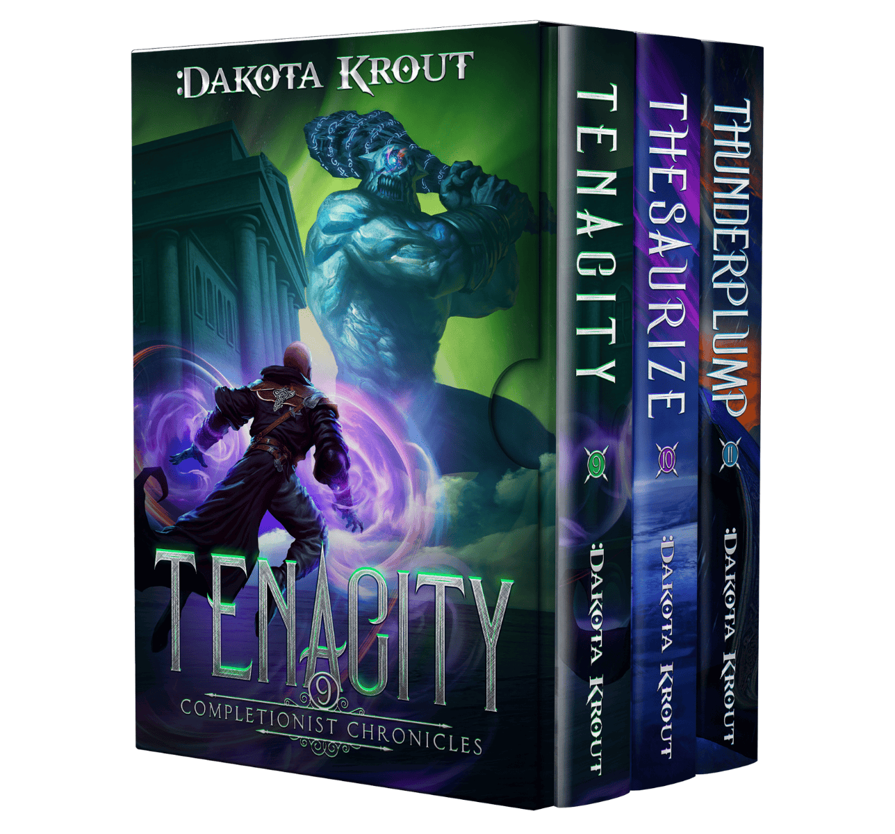 Completionist Chronicles 'T' Signed 3 Book Set