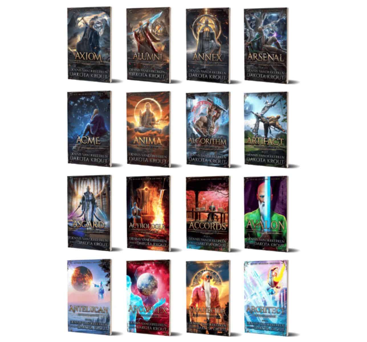 Artorian's Archives Signed Paperback Collection (16 books)