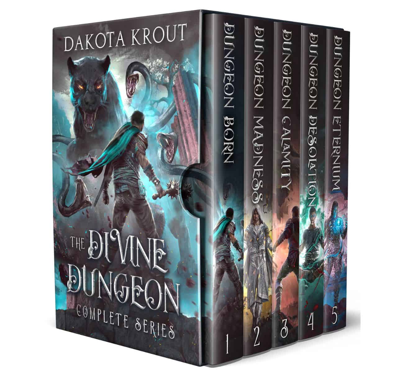 Divine Dungeon Signed Complete Series