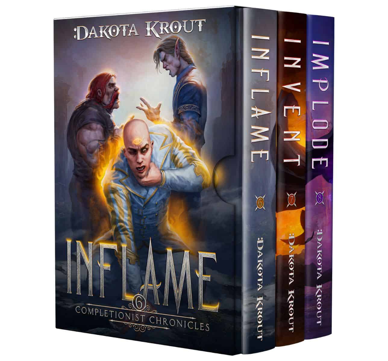 Completionist Chronicles 'I' series 3 Book Signed Set