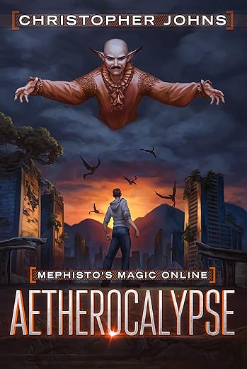 Aetherocalypse: A Fantasy LitRPG Series (Mephisto's Magic Online Book 3)      Kindle Edition