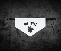 Pit Crew Pet bandana collar