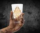 Unbound Shaker pint glass