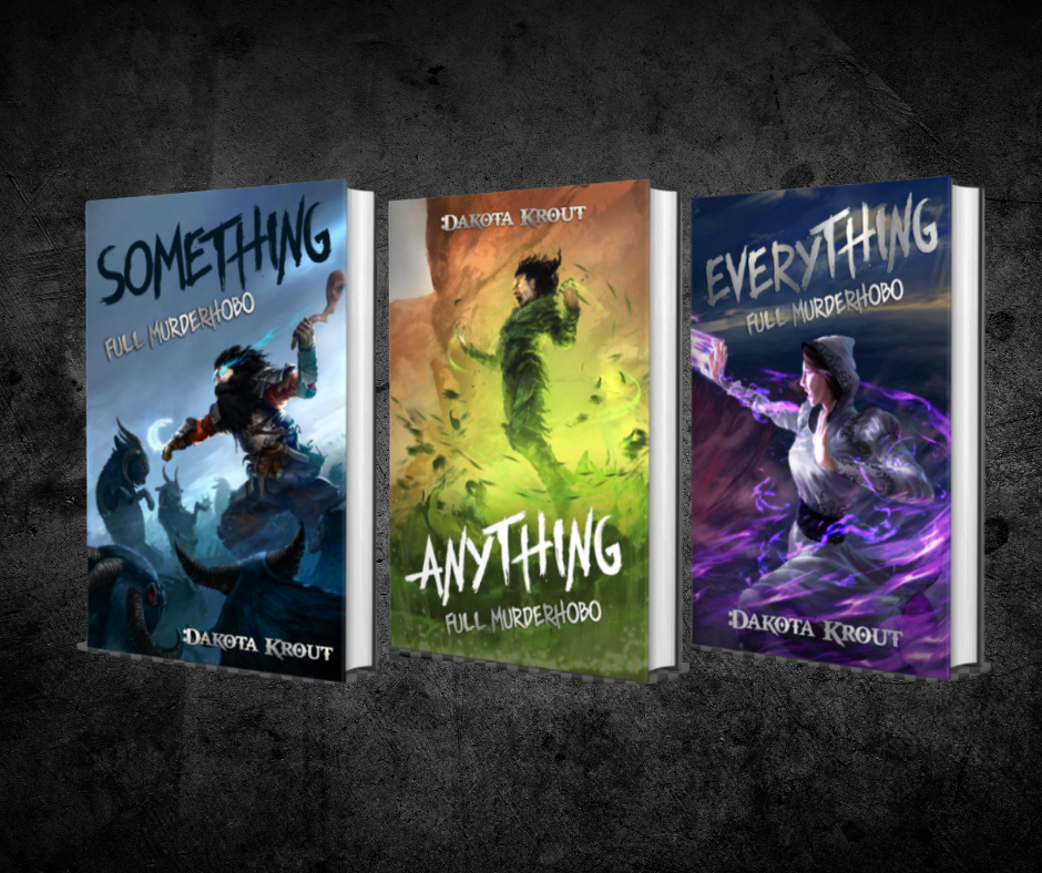 Full Murderhobo Signed 3 Book Set