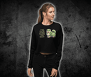 Melon Collie Crop Sweatshirt
