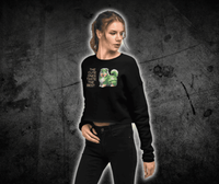 Melon Collie Crop Sweatshirt