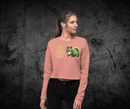 Melon Collie Crop Sweatshirt