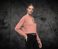 Melon Collie Crop Sweatshirt