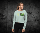 Melon Collie Crop Sweatshirt