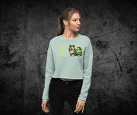 Melon Collie Crop Sweatshirt