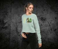Melon Collie Crop Sweatshirt