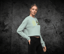 Melon Collie Crop Sweatshirt
