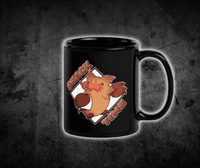 Fievil Black Glossy Mug