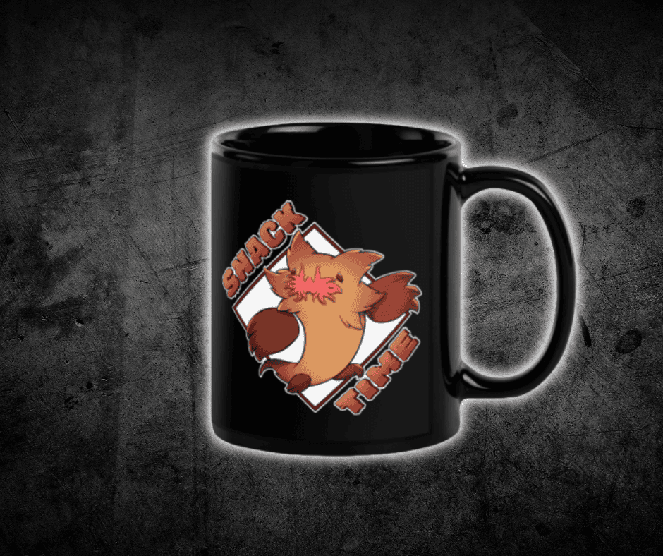 Fievil Black Glossy Mug