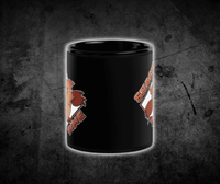 Fievil Black Glossy Mug