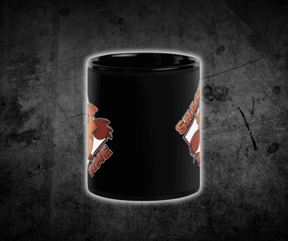 Fievil Black Glossy Mug