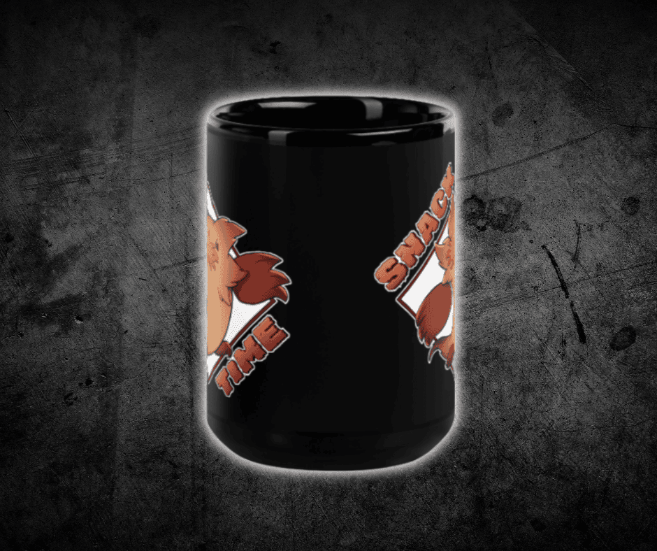 Fievil Black Glossy Mug