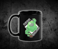 Blobby Black Glossy Mug