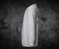 Fievil Heavy Blend Zip Hoodie with Embroidered Sleeve