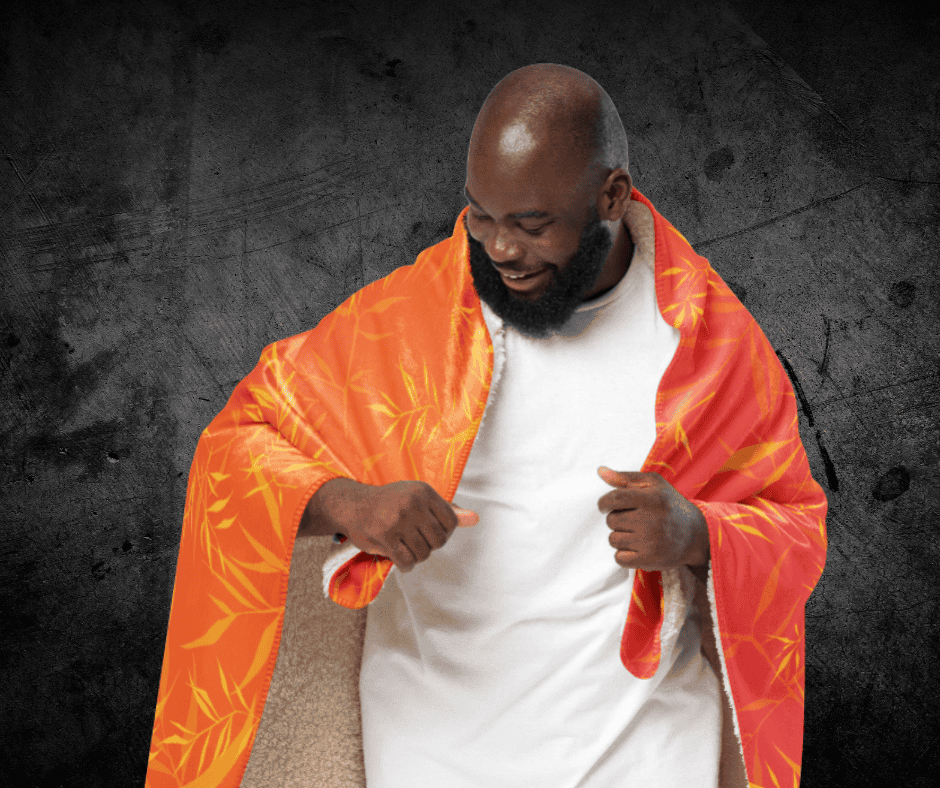 Artorian's Amanecida Shirt Sherpa blanket