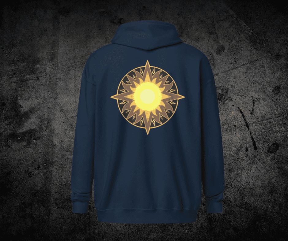 Artorian's Sun Zip Hoodie