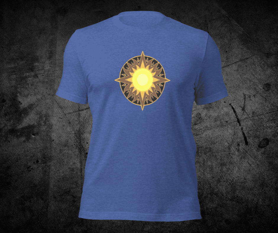 Artorian's Sun Tee in Blues