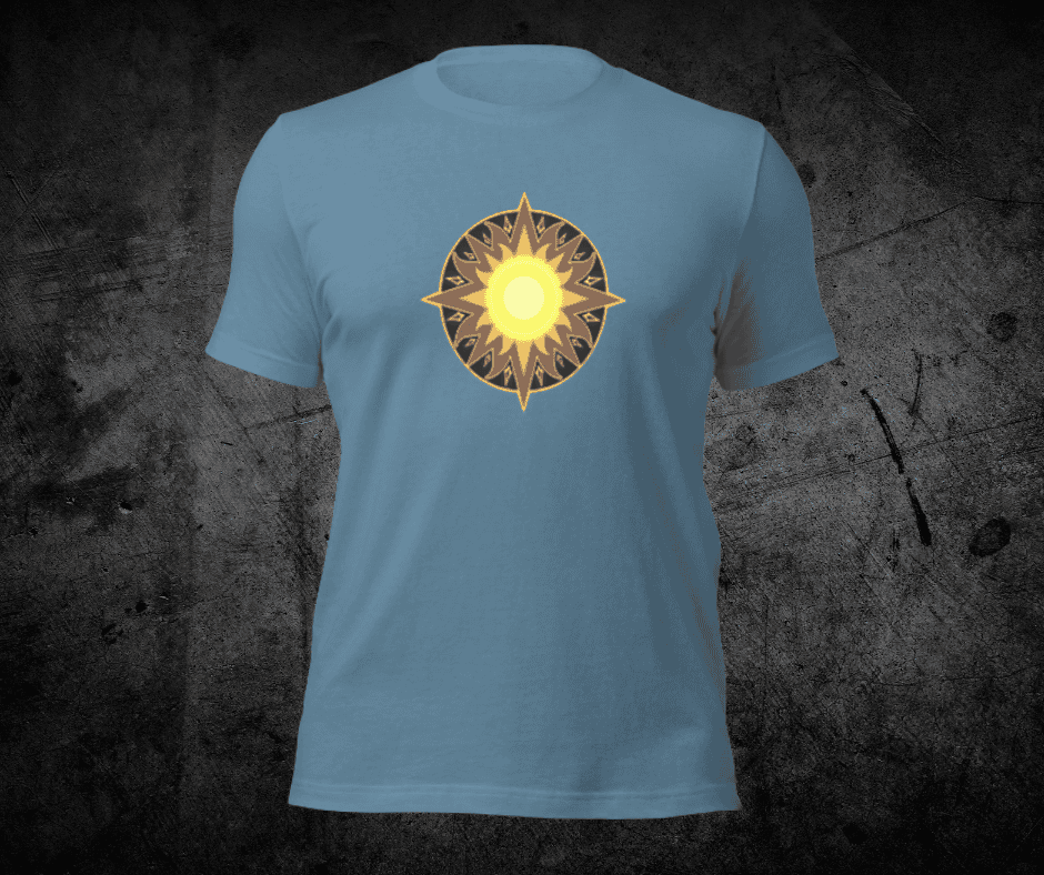 Artorian's Sun Tee in Blues