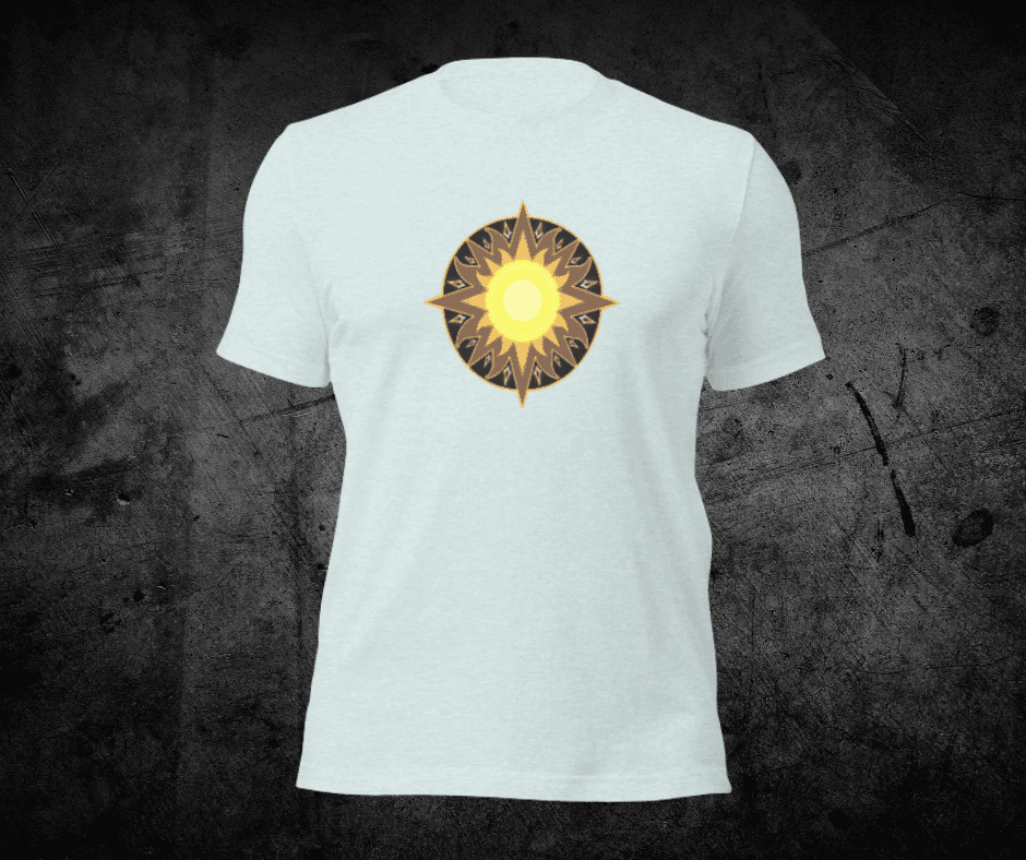 Artorian's Sun Tee in Blues