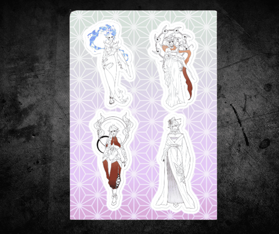 Artorian's Archives Sticker Sheets