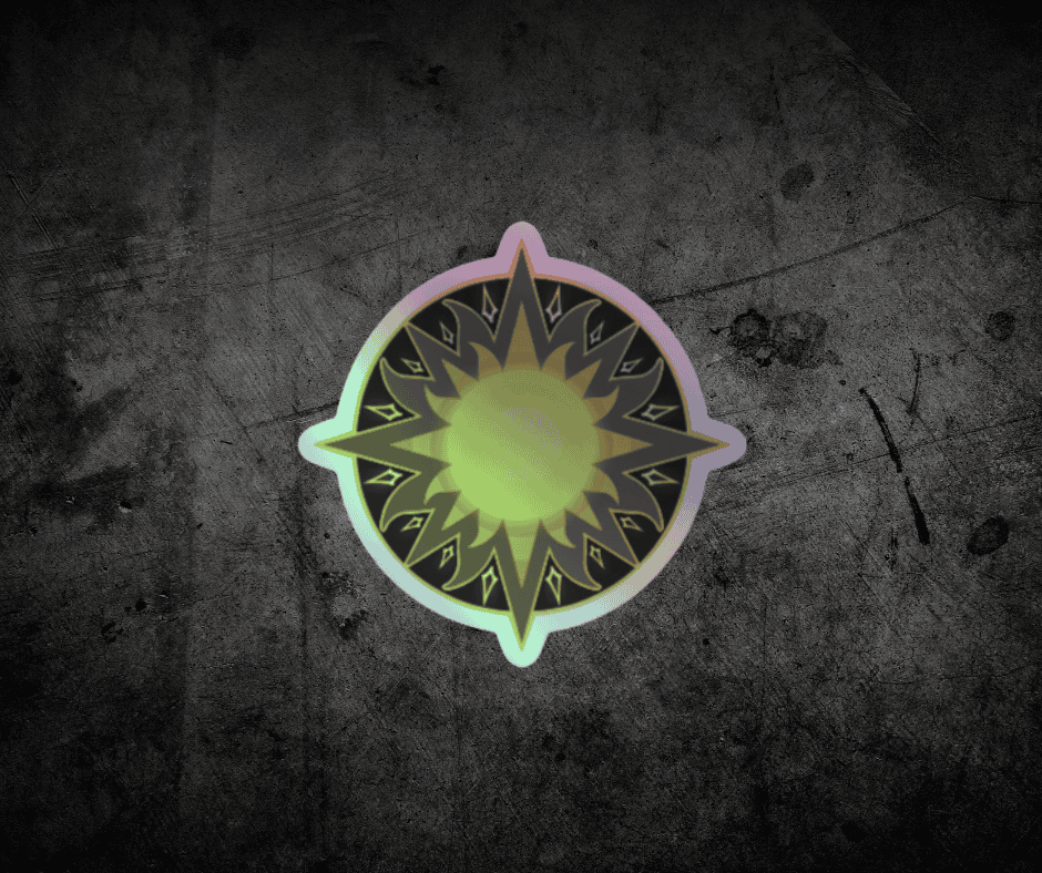 Artorian's Sun Holographic Stickers