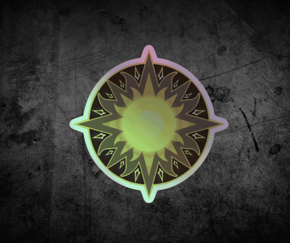 Artorian's Sun Holographic Stickers
