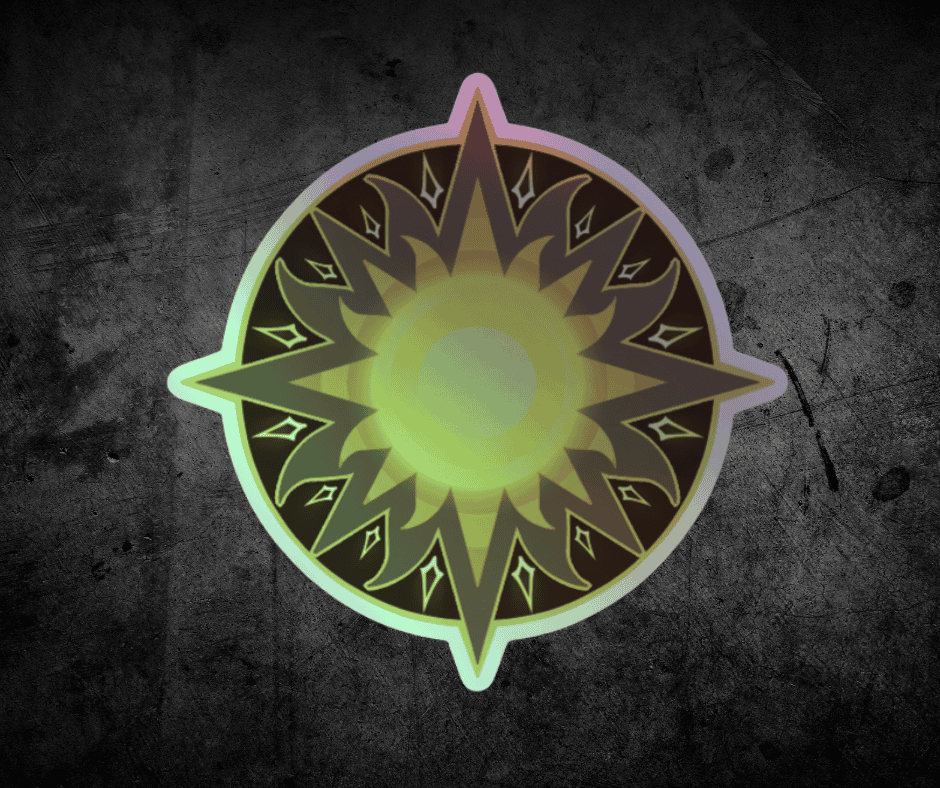 Artorian's Sun Holographic Stickers