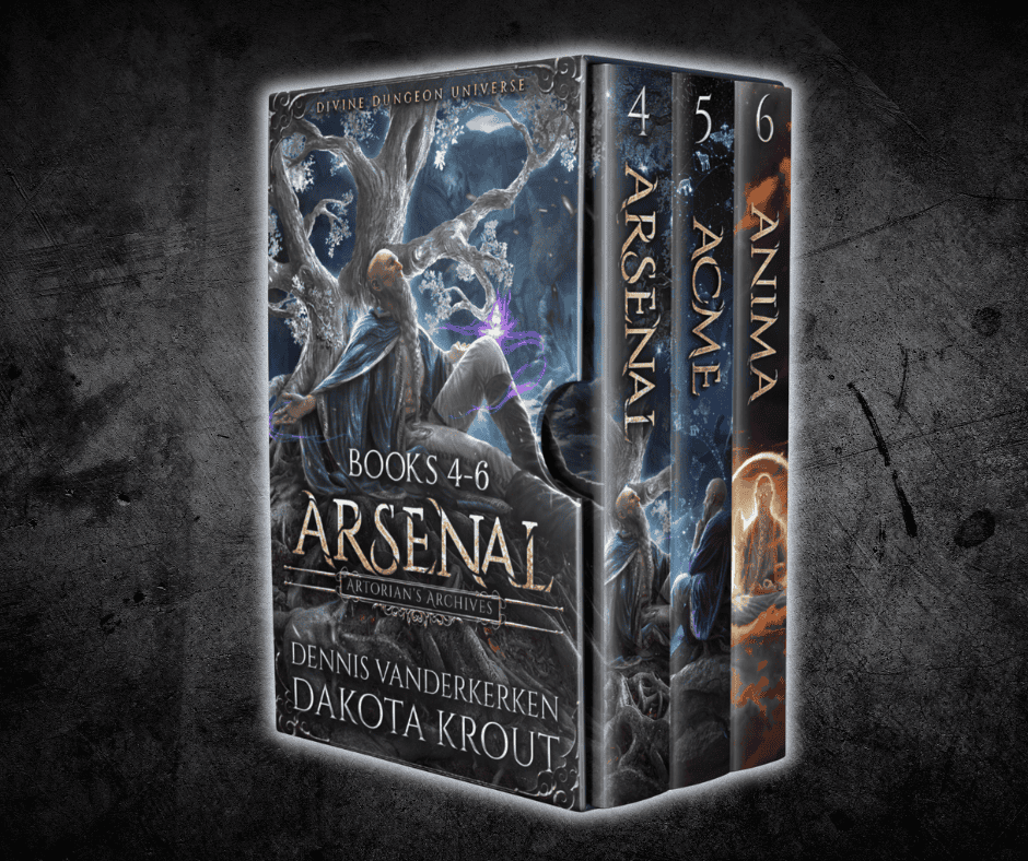 Artorian's Archives Signed Paperback Set (Books 4, 5, 6)