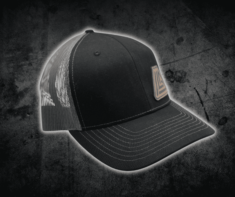 Mountaindale Press Leather Logo Hat