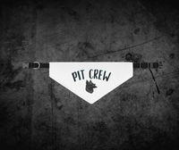 Pit Crew Pet bandana collar
