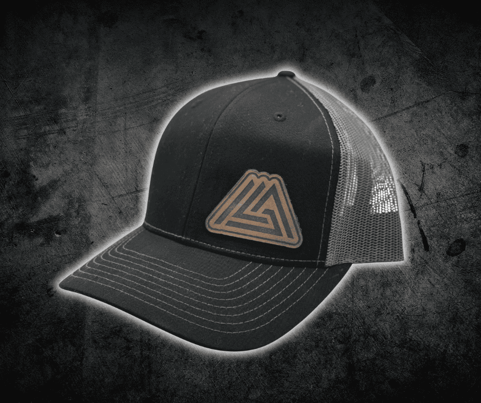 Mountaindale Press Leather Logo Hat
