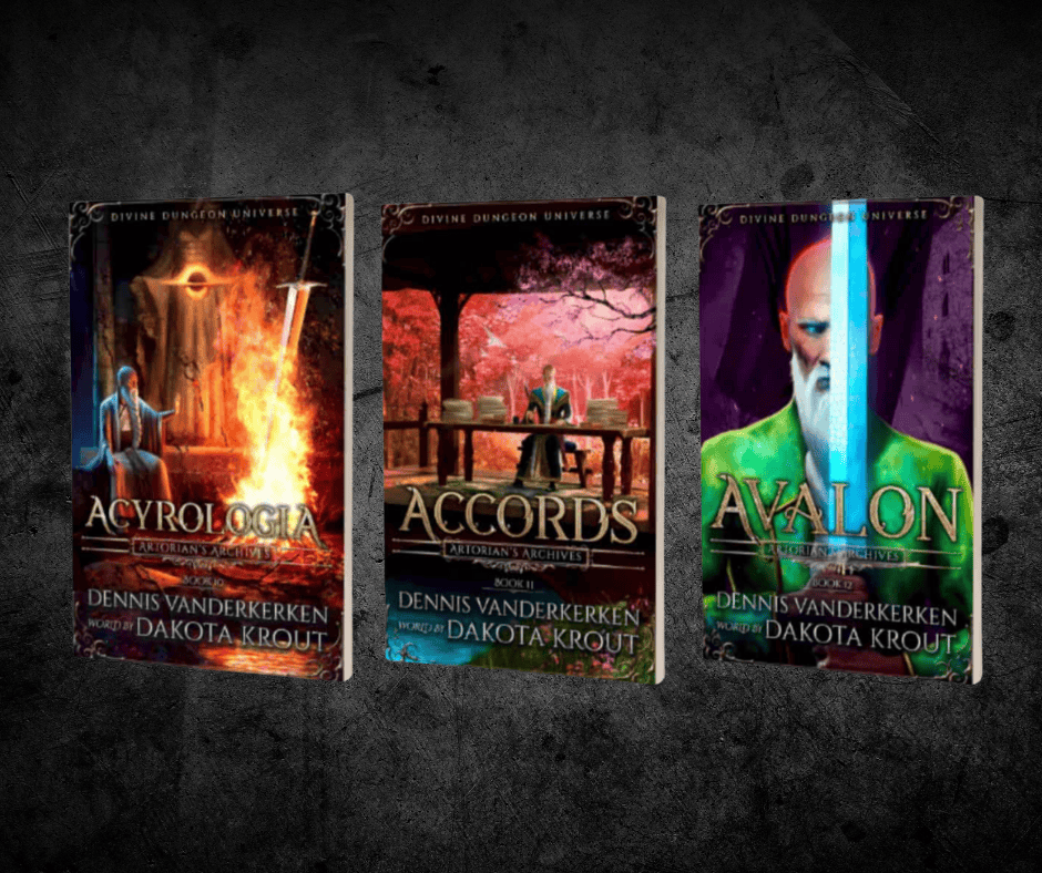 Artorian's Archives Signed Paperback Set (Books 10, 11, 12)