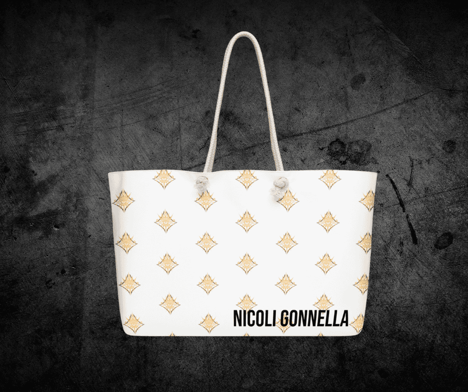 Nicoli Gonnella Oversized weekender bag