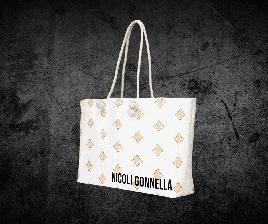 Nicoli Gonnella Oversized weekender bag