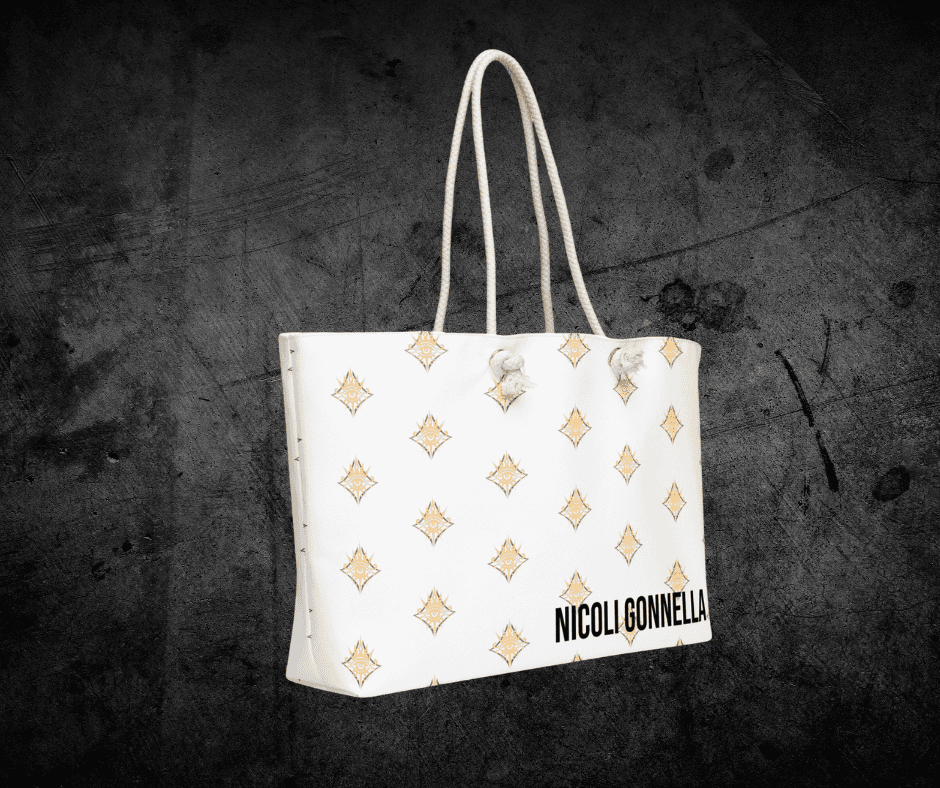 Nicoli Gonnella Oversized weekender bag