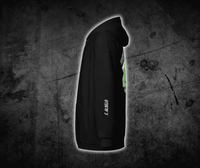 Blobby Heavy Blend Zip Hoodie With Embroidered Sleeve