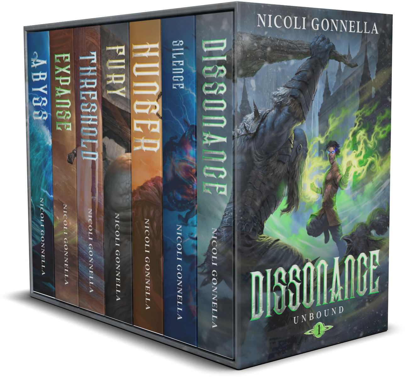 Unbound Paperback Bundle (Books 1 through 7)